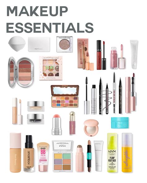what are the makeup essentials